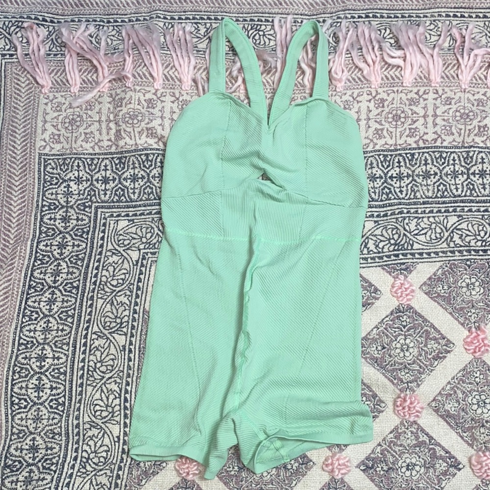 Free Movement Mint Green Romper